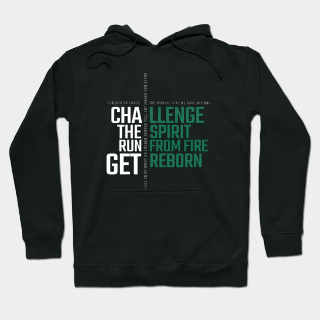 Challenge The Spirit Hoodie by J.Tailor